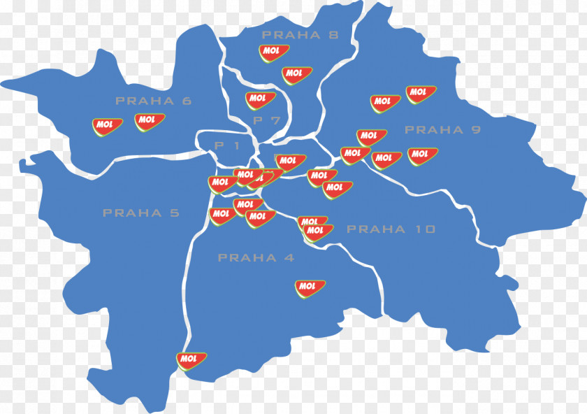 Map Prague 5 JVS GROUP 4 Chodov PNG