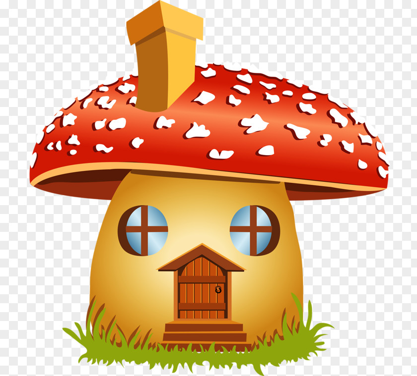 Mushroom House PNG