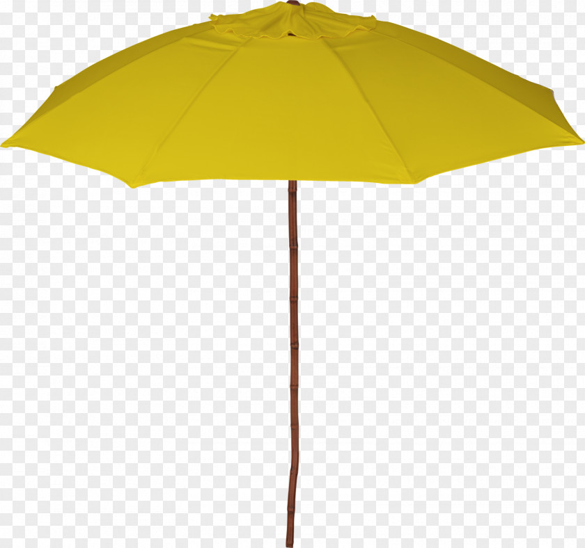 Yellow Umbrella Shade PNG