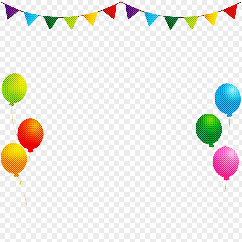 Balloon Meter Line Point PNG