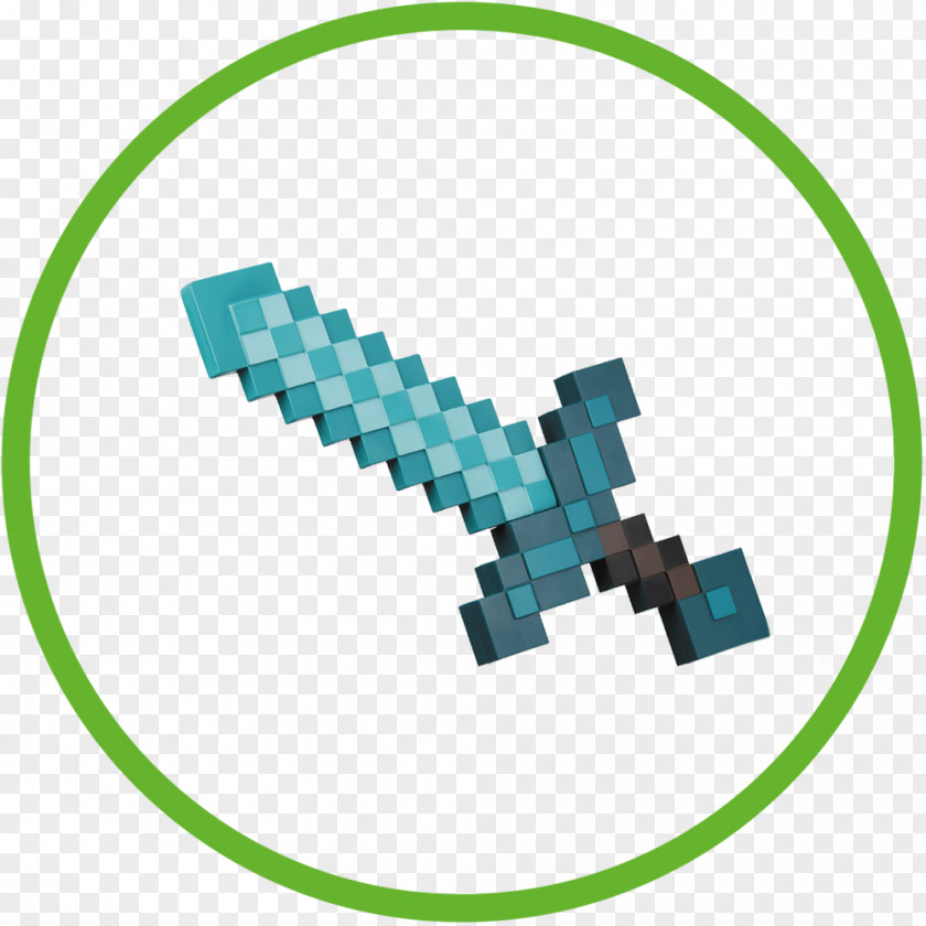 Comic-Con Minecraft Sword Weapon Mod Comic Con Gent (B) PNG