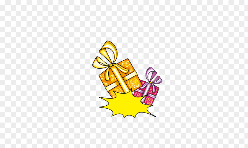 Gift Brand Yellow Logo Clip Art PNG