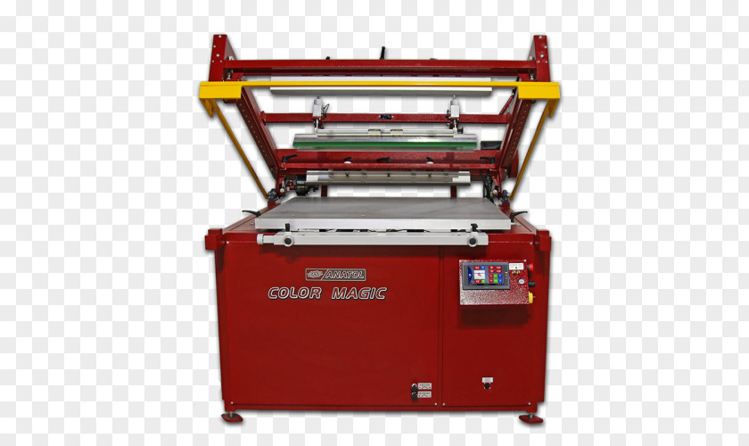 Ink Stains Dryer Screen Printing Machine Textile Bahan PNG