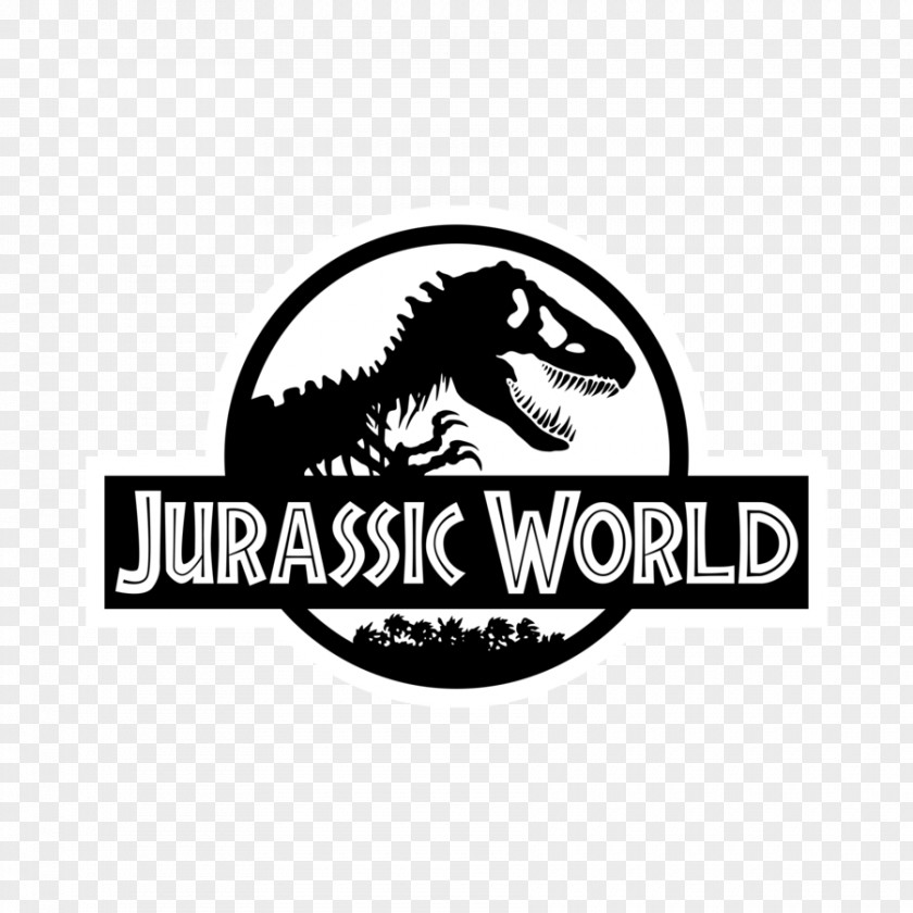 Jurassic World Tyrannosaurus Park Logo Decal Clip Art PNG
