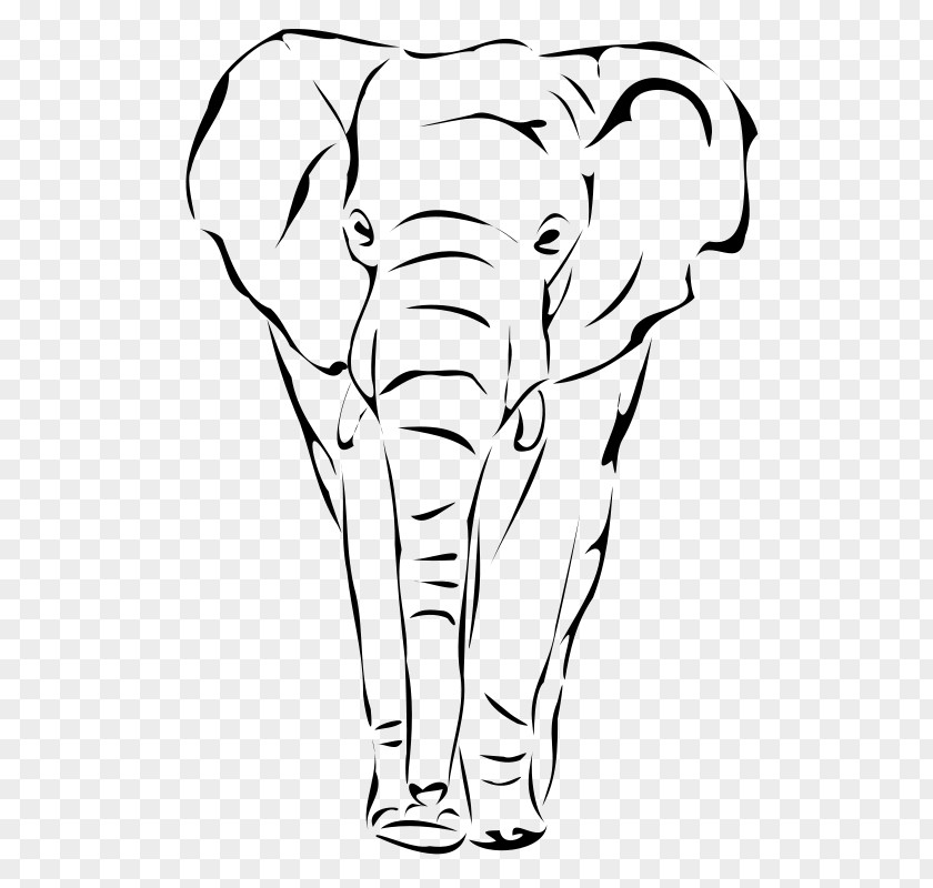 Painting African Bush Elephant Drawing Elephantidae Clip Art PNG