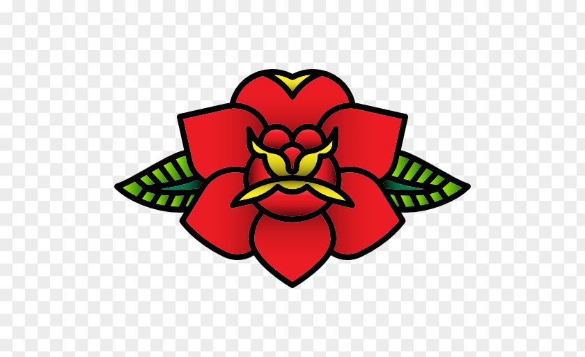 Rose Old School (tattoo) PNG