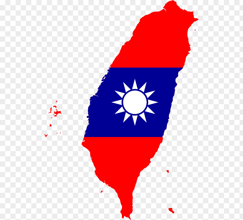Taiwan Map Flag Of The Republic China National PNG