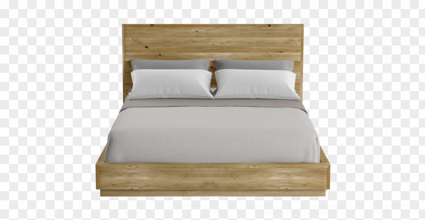 Wood Bed Frame Mattress Sheets Size PNG