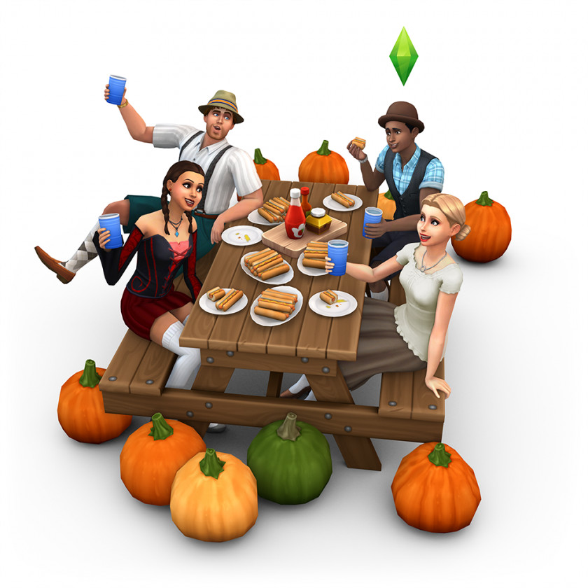 Oktoberfest The Sims 4: Cats & Dogs Get To Work 3 Stuff Packs Together PNG