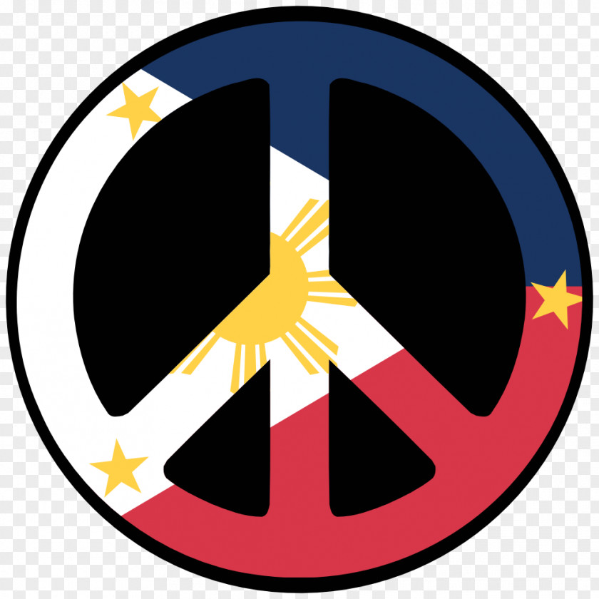 Peace Symbol Flag Of The Philippines Symbols PNG