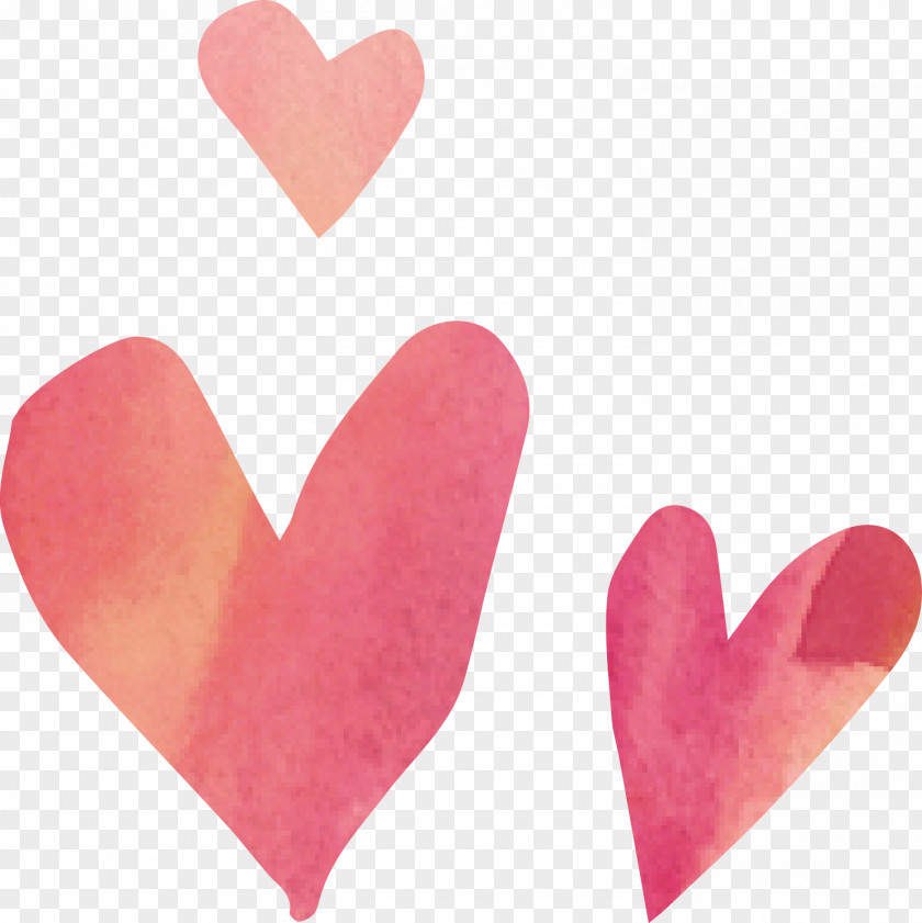 Pink M Heart PNG