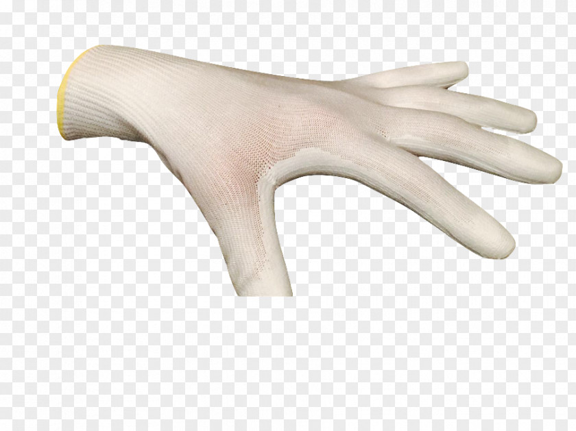 Polyurethane Dispenser Thumb Cut-resistant Gloves Hand Model PNG
