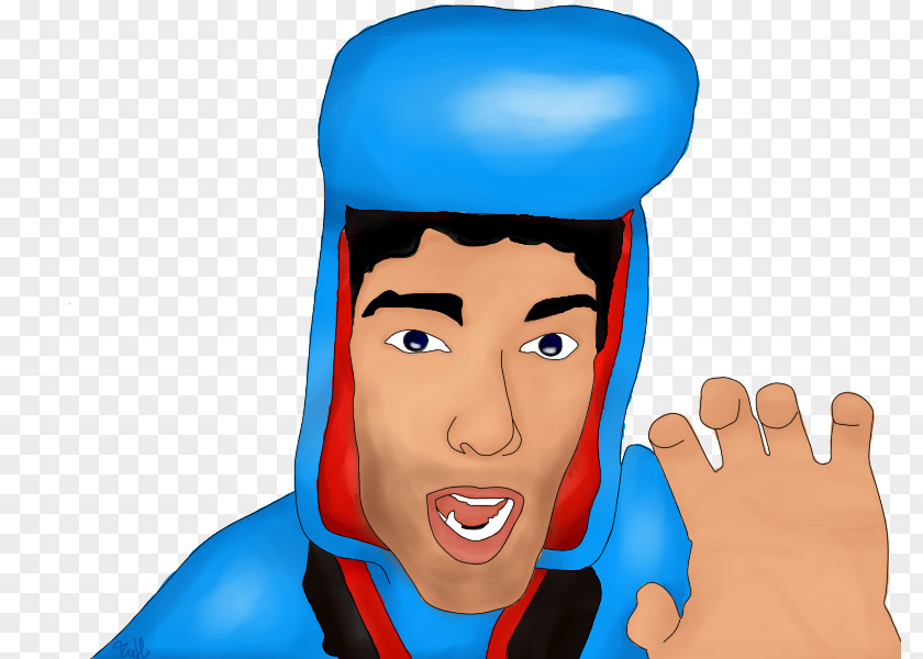 Boxing Thumb Glove Cartoon PNG