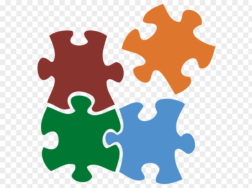 Business Autism Organization Partnership Puzzle PNG