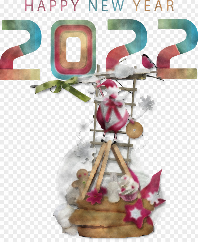 Happy 2022 New Year PNG