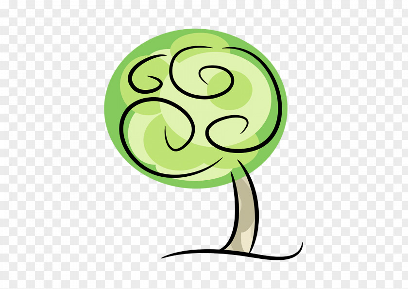 Leaf Plant Stem Green Icon Line PNG