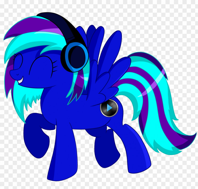 Post It Art Pony Disc Jockey PNG