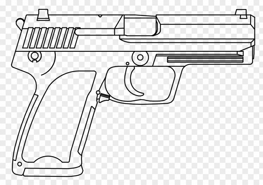 Handgun Firearm Heckler & Koch USP Estonian Special Operations Force MP7 PNG