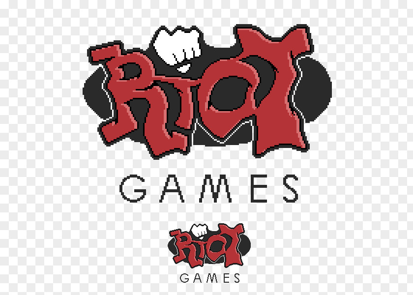 League Of Legends Riot Games Logo Pixel Art PNG