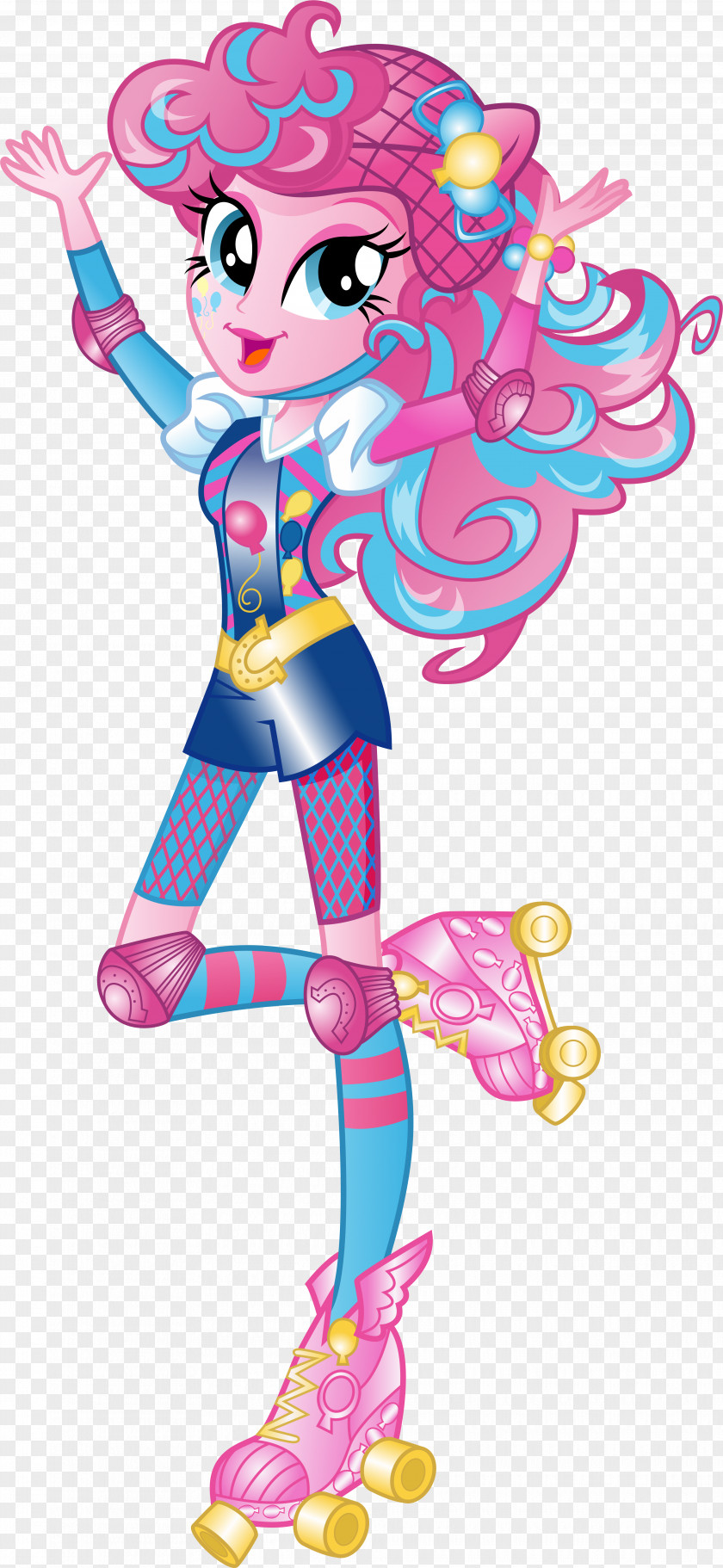 Roller Skater Pinkie Pie Rarity Rainbow Dash My Little Pony: Equestria Girls PNG