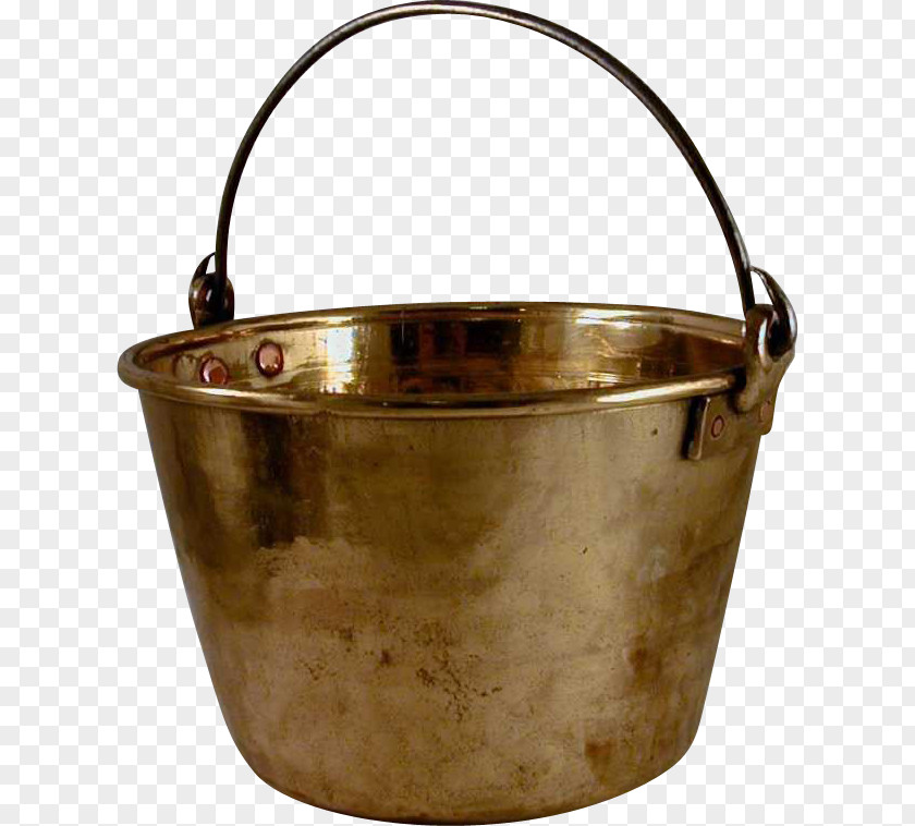 Brass Copper Bucket Metal Rivet PNG