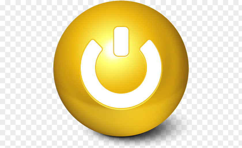 Cute Ball Standby Symbol Yellow Sphere PNG