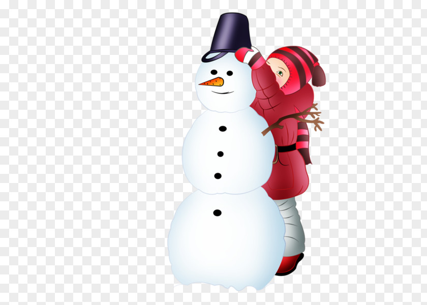 Give The Snowman A Hat Christmas Winter Clip Art PNG