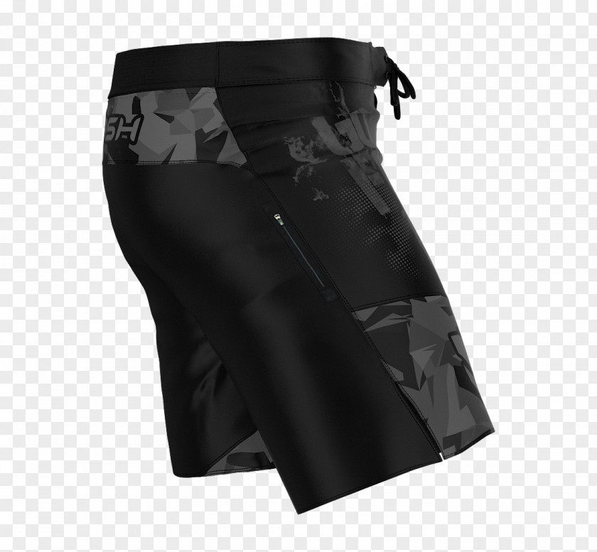 Invisible Man Trunks Black M PNG