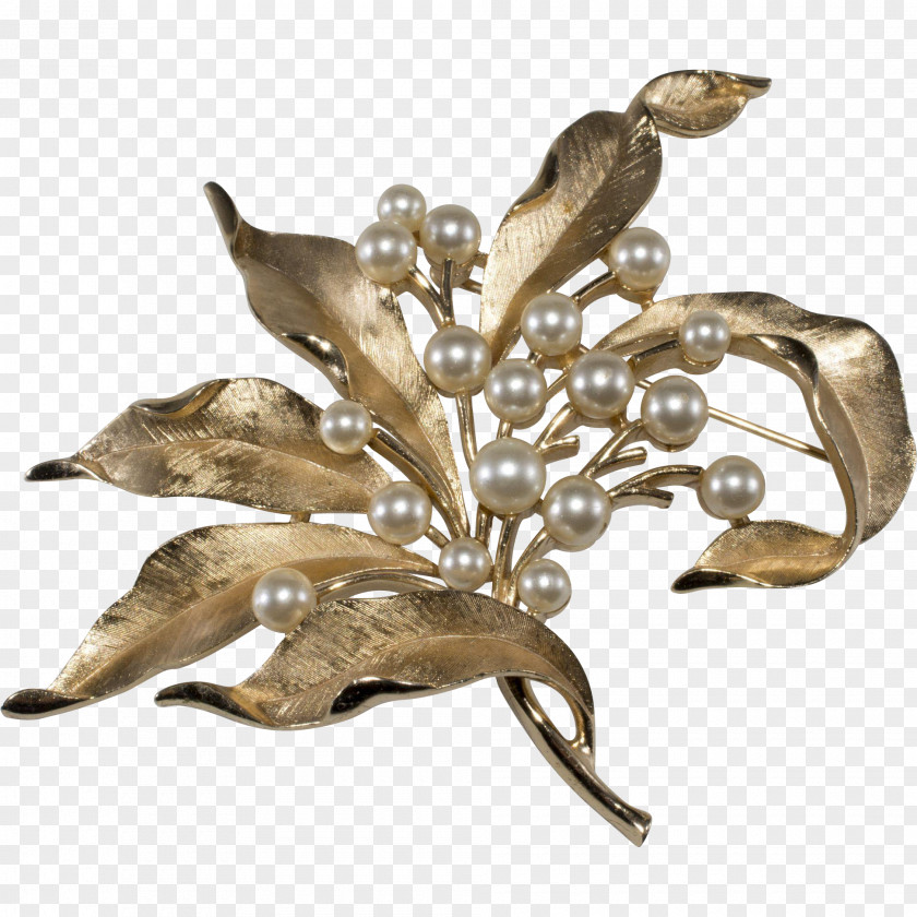 Silver Brooch 01504 PNG