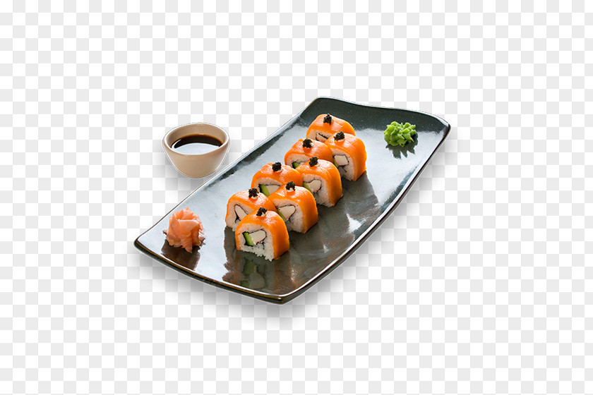 Sushi Dishes California Roll Makizushi Smoked Salmon Japanese Cuisine PNG