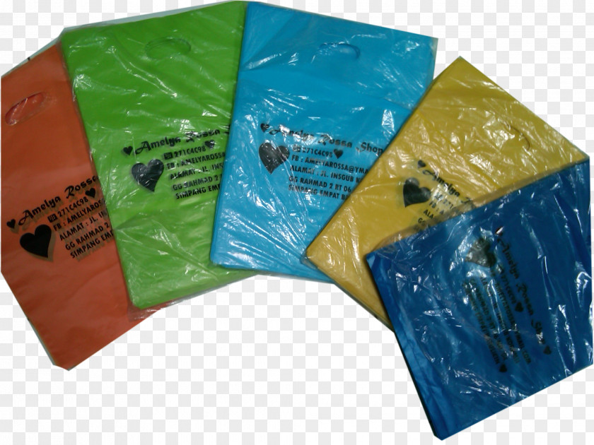 Bag Plastic Shopping Surabaya Printing PNG