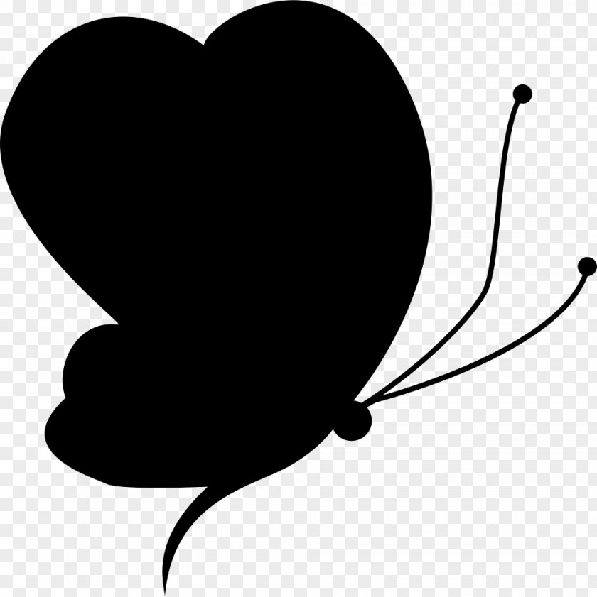 Butterfly Silhouette Insect Clip Art PNG