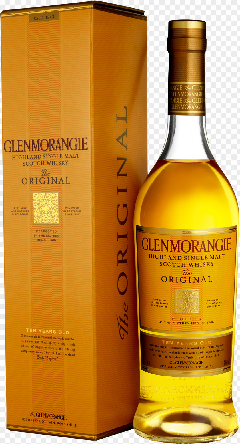 Drink Glenmorangie Single Malt Whisky Scotch Whiskey PNG