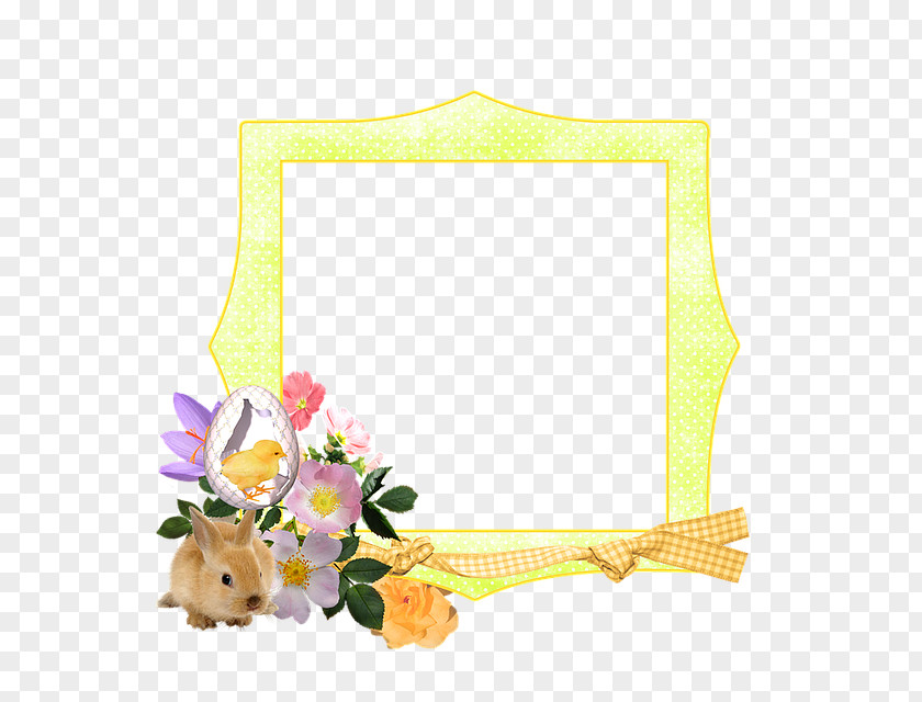Easter Document Picture Frames PNG