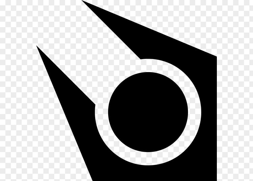 Geometric Vector Half-Life 2 Combine Logo Decal PNG