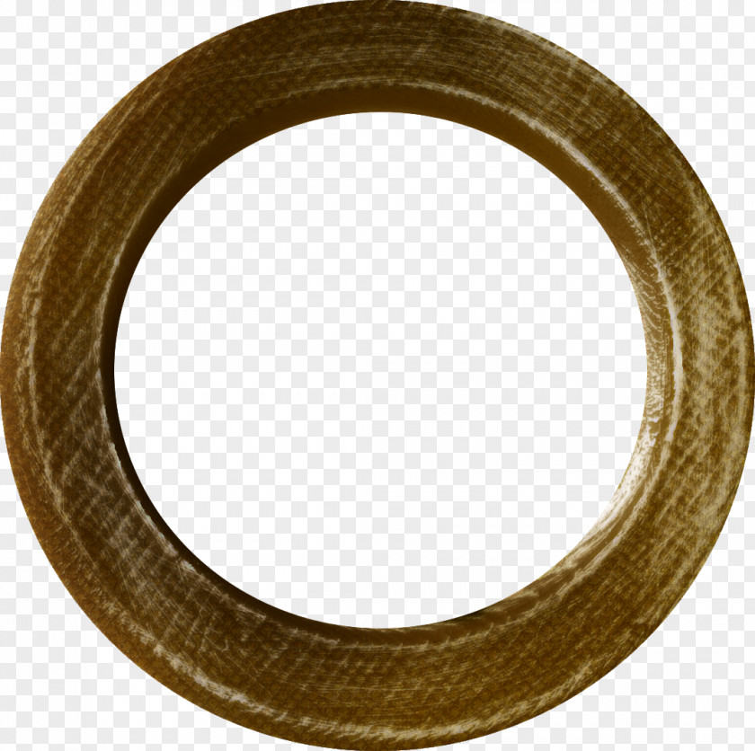 Golden Ring Circle PNG