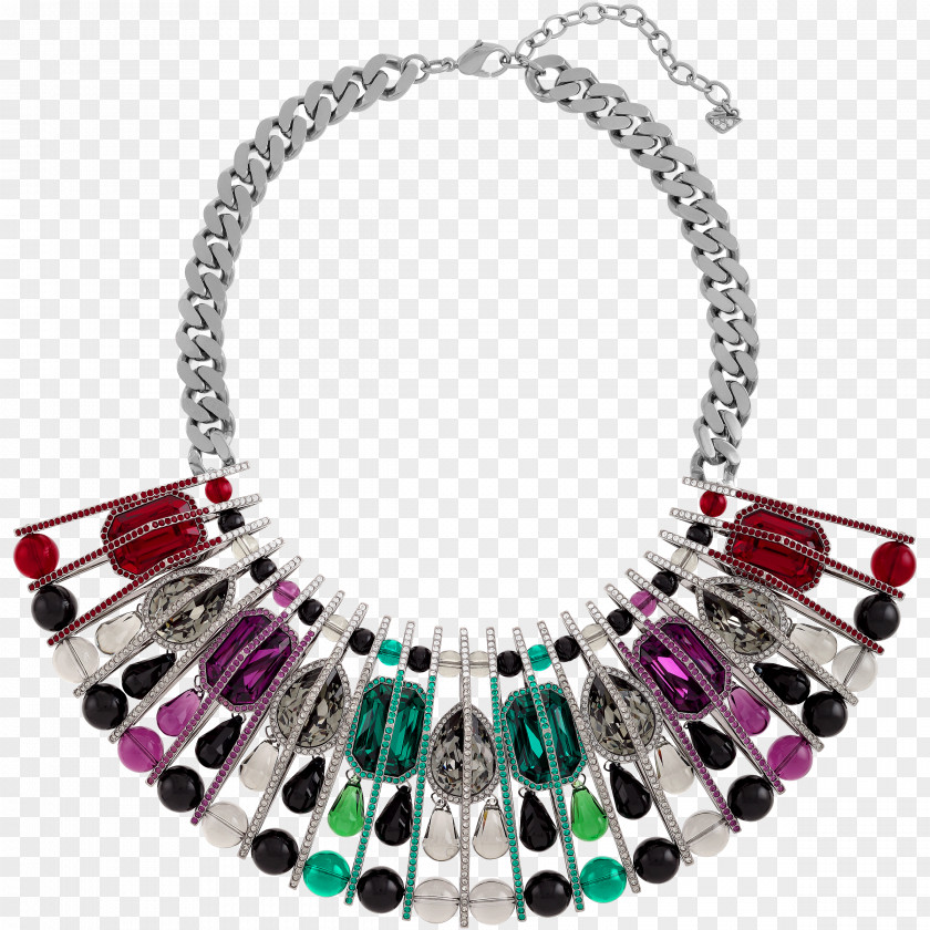 NECKLACE Swarovski AG Necklace Jewellery Bitxi Gemstone PNG