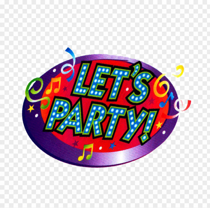 Party Logo Brand Recreation Font PNG
