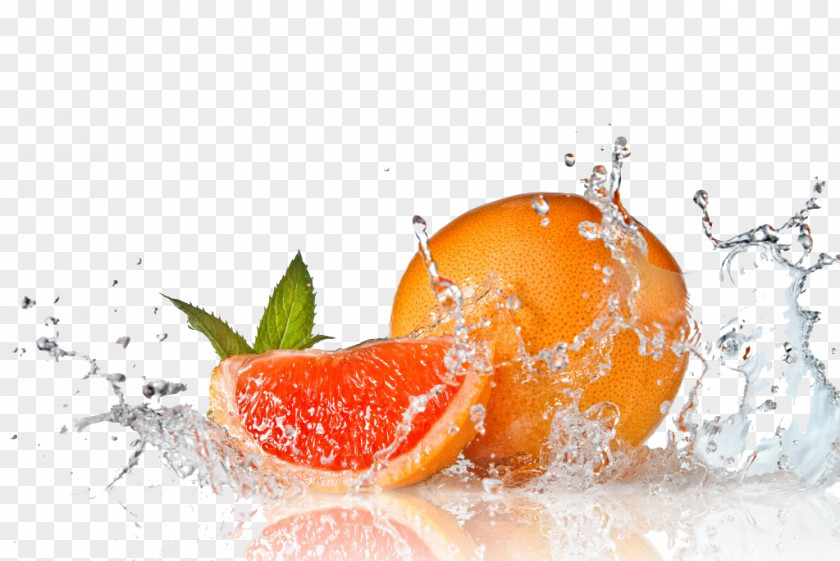 Fruit Water Splash Free Download Orange Juice PNG