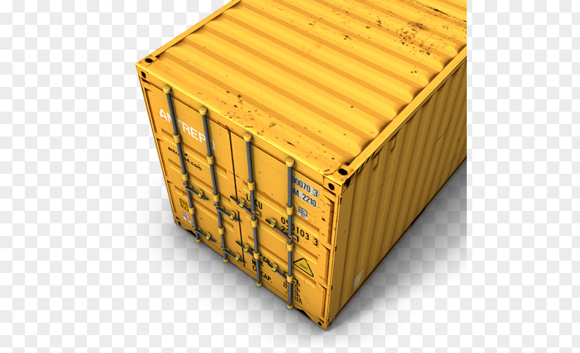 Intermodal Container Transport Logistics PNG