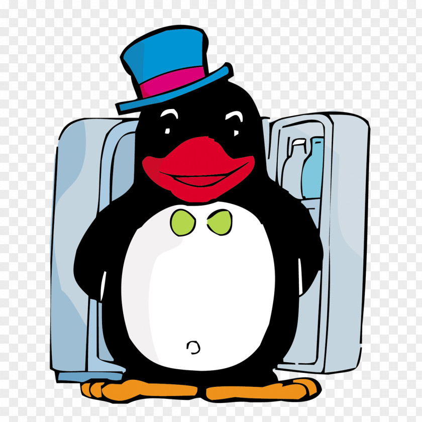 Refrigerator Penguin Drawing Clip Art PNG