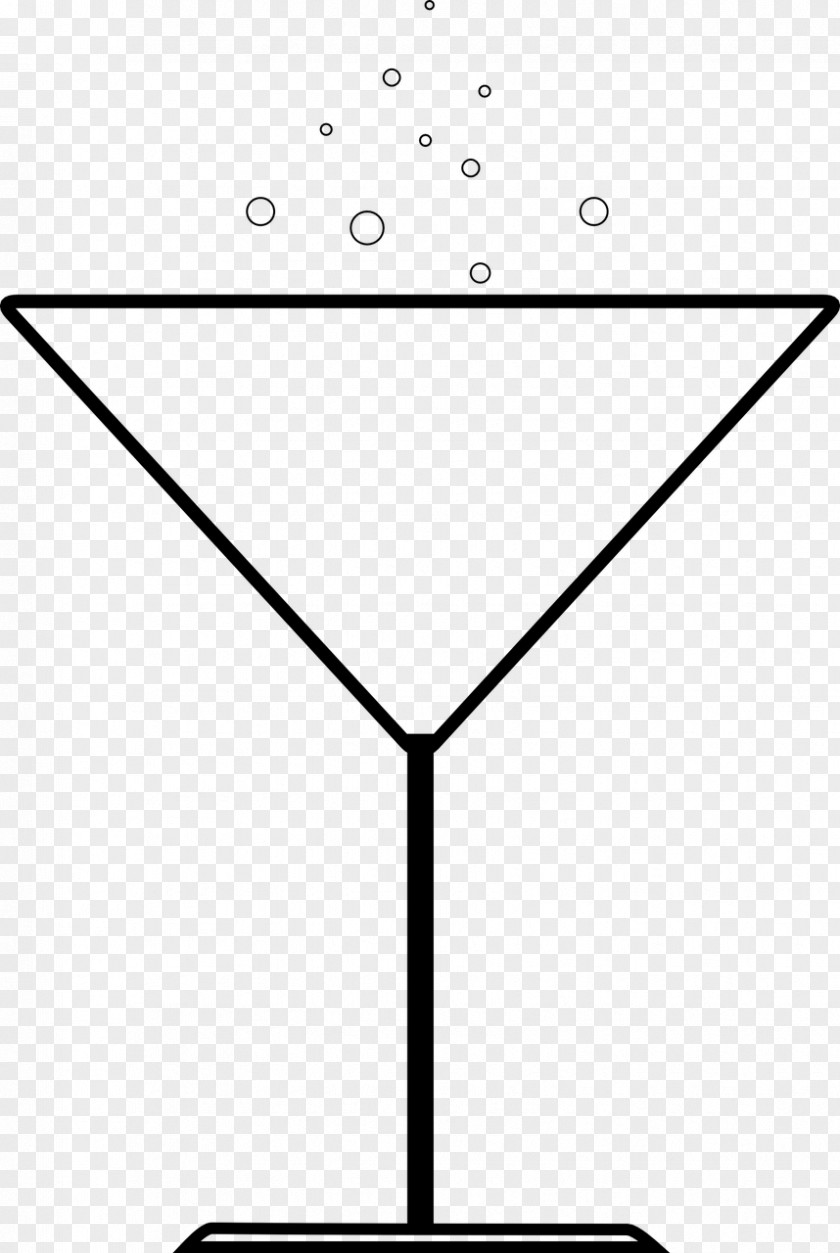 Wine Sparkling Martini Cocktail Glass Clip Art PNG