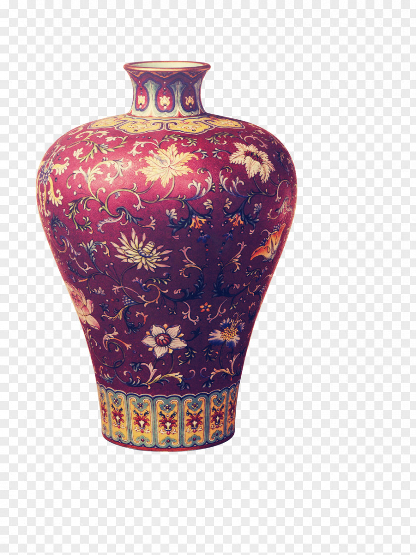 Classical Vase Jingdezhen Porcelain Budaya Tionghoa Chinese Ceramics Inkstone PNG