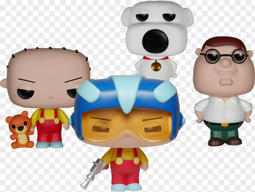 Griffin Family Stewie Guy Brian Peter Funko PNG