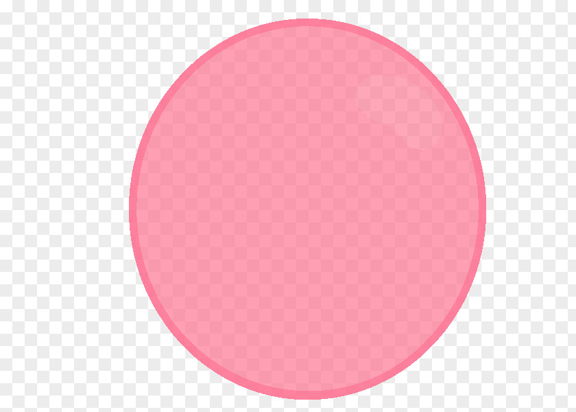 Peach Oval Pink Circle PNG