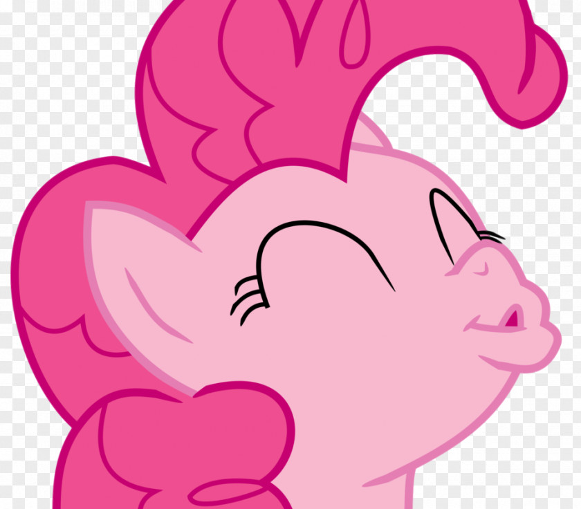 Pinkie Pie Transparent Ear Clip Art M-095 Cheek Illustration PNG