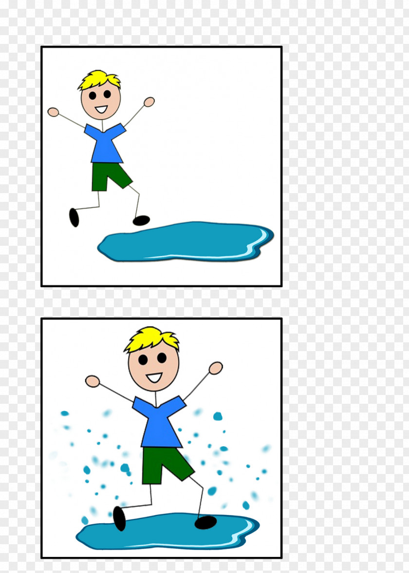 Puddle Jumping Human Behavior Shoe Point Clip Art PNG