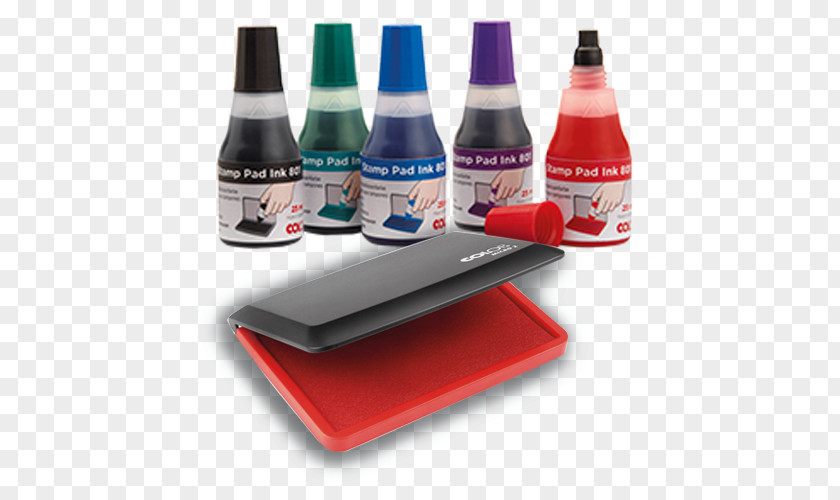 Seal Rubber Stamp Paper Ink Color PNG