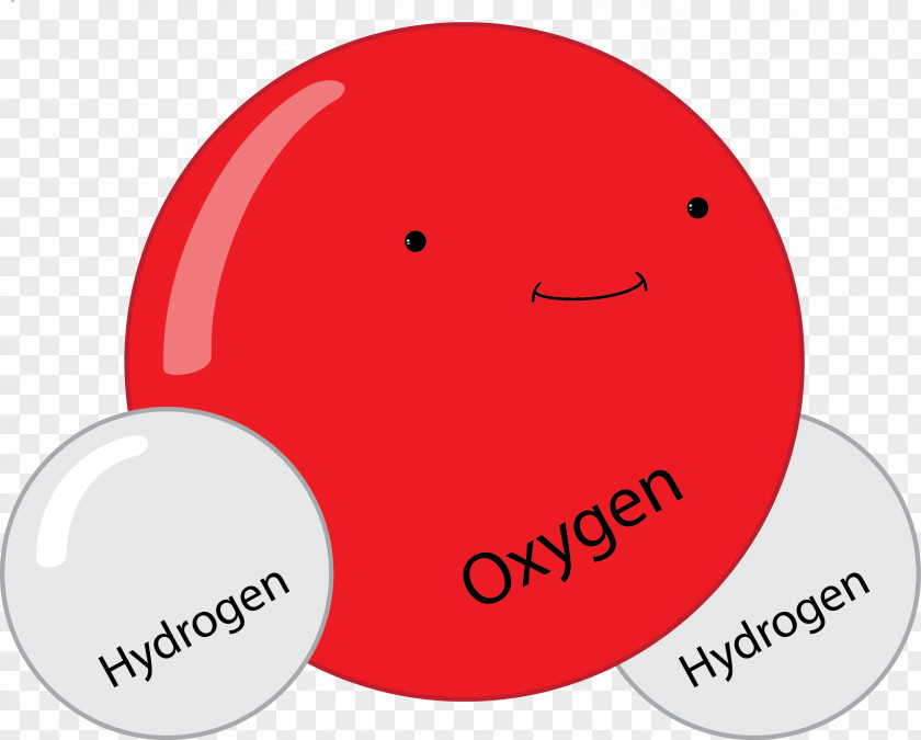Water Molecule Drawing Covalent Bond Smile PNG