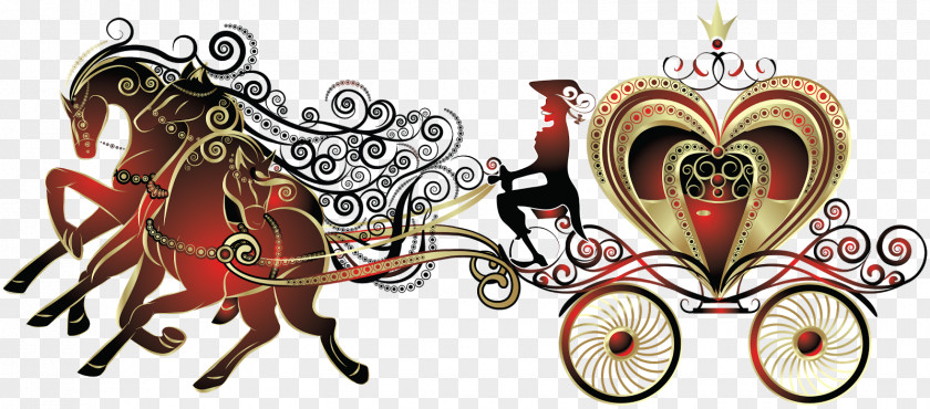 Carriage Cinderella Horse-drawn Vehicle Pumpkin PNG
